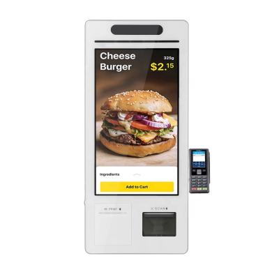 China Restaurant Cashless Kiosk Restaurant Self Order Kiosk Self Service Order Machine For Self Order Fast Food for sale