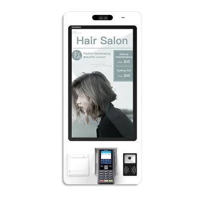 China Beauty Salon Self Service Kiosk Self Service Kiosk POS NFC/RFID Card Reader Printer Touch Screen Self Service Payment Kiosk For Beauty Hair Salon for sale