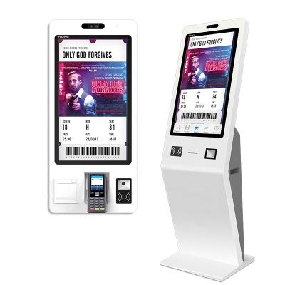 China Hospital Cinema Scenic Self Ticketing Machine Hospital Registration Self Service Kiosk Property Survey Lobby Hotel Terminal Check In for sale