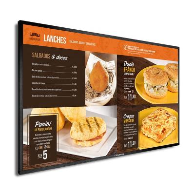 China Smart Split Screen for 32inch 43inch 49inch 55inch Menu 4K HD Digital Signage LCD Display Advertising Display for sale