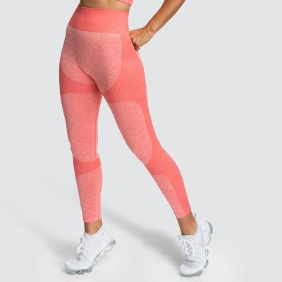 China Antibacterial Wholesale Breathable Pump Heart High Waist Shape 3/4 Seamless Leggings Fitness for sale