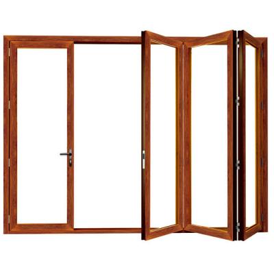 China Modern Folding Door Glass Tempered Glass Sliding Door For Living Rooms for sale