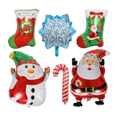 China Santa Balloon Merry Christmas Balloons and Santa Foil Helium Party Balloon Decorations for Christmas New Year Party for sale