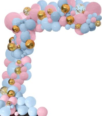 China Garland Kit Foil Balloons Garland Kit Latex Balloons String For Birthday Baby Shower Gender Reveal Birthday Party Decorations for sale