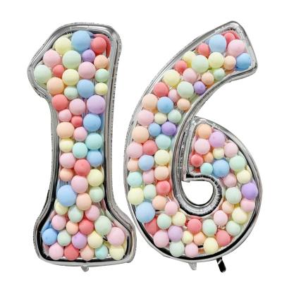 China Birthday Balloon Design New Large Size 65 Inch DIY Foil Helium Balloon Birthday Party Theme Children's Gift Animal Birthday Party Decorations for sale