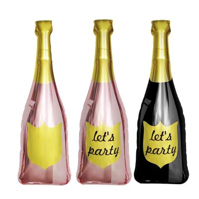 China Babyshower Beer Party Celebration Bottle For Birthday And Wedding Party Decoration Foil Helium Balloon for sale