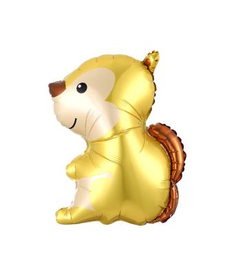 China Party Woodland Animal Balloons Forest Animals Foil Mylar Balloon for Woodland Themed Baby Shower, Birthday Party Decorations for sale