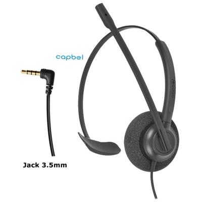 China Earphone Nexusound Factory OEM Customized Monaural Over Ear Wired Headset Call Noise Canceling Headset Customer Service Headset for sale