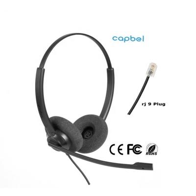 China Over - Head High Performance Business Class Stereo Headphones With Noise Canceling Mic for sale