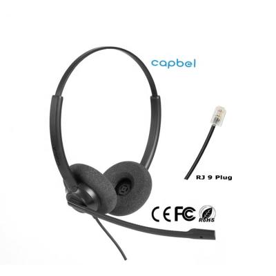 China Over - Head Stereo Noise Canceling Phone Headsets Education Office Business Call Center Applicable Headphones for sale