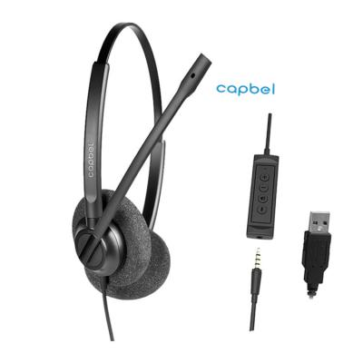 China Promotional Earphone Computer USB Cable With Jack Game Earphone Computer Headphones With Mic Led Lights For PC for sale