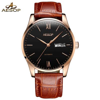 China Aesop Date Fashion Stainless Steel Brand Automatic Custom Logo Men's Automatic Luxury Men's Watch for sale