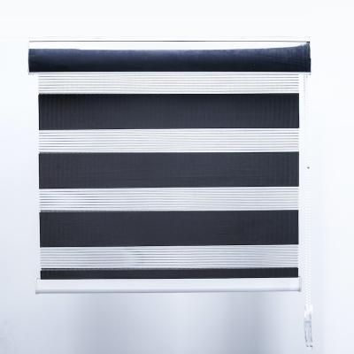 China Best Minimalist For Double Roller Blind Hotel Window Shades Manual Zebra for sale