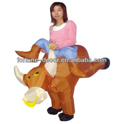 China 200cm high inflatable bull costume CUA050200 for sale