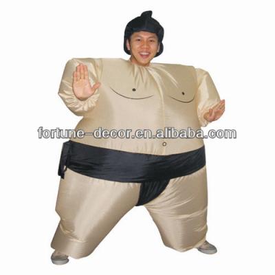 China Party Inflatable Suit Polyester Sumo Inflatable Sumo Wrestler Costume for sale