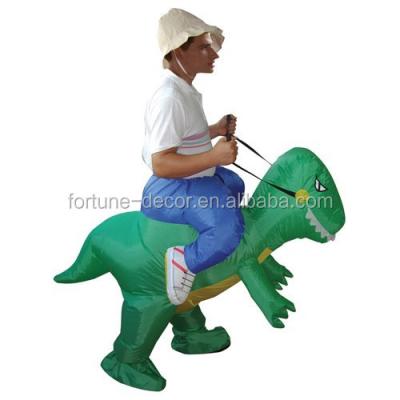 China Dinosaur Inflatable Game 200cm Dinosaur Suit Party Costume Walking Costume for sale