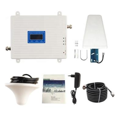 China Home Signal Booster Home Home Signal Boost Device 900 2100 triband 2600mhz gsm 4g lte cell phone signal booster for sale