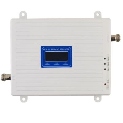 China Mobile Signal Boost 4g Signal Receive And Booster 900 Tri Band 1800 2600mhz Signal Repeater for sale