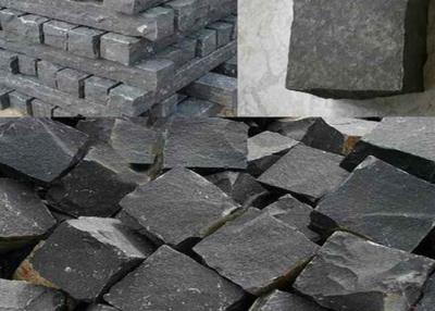 China Flamed 70*35*15cm G654 Granite Paving Stone Blocks for sale