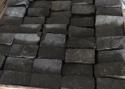 China Black Honed 600*400mm 20mm Basalt Paving Stone Blocks for sale