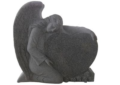 China G664 Angel Granite Tombstone for sale