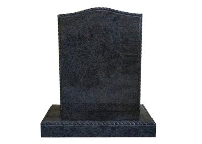 China 800x400x50mm Shanxi Black Granite Tombstone for sale