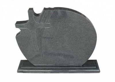 China 150cm Fujian G623 Dark Grey Granite Headstone for sale