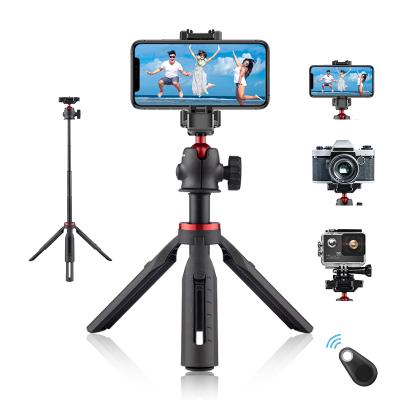 China Smartphones Gopro Action Cameras Digital SLR Camera 3 / In 1 Mobile Phone Tripod Stand Flexible Selfie Holder Stick Blue Tooth Taking Photo Video Tripod Outside Photography Stand for sale