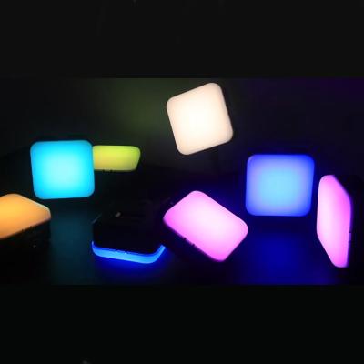 China C.P. 97 Smartphone Mini Portable RGB LED Visual Light For Movie Lighting Laptop 2500-8500K SA 360 Color Selfie Light for sale