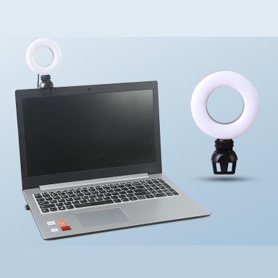 China Mini Lighting Keyboard for Laptop Video Conferencing Clip on Ring Light for Laptop Led Lightweight USB for sale