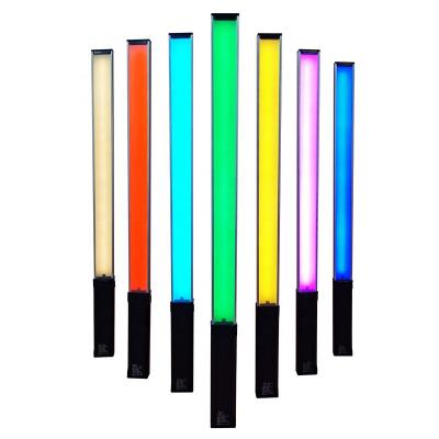 China Video Light Shooting UP Foam Sticks Led 10W 7.4V Battery Handheld Build In RGB Remote Control Video Photography Light for sale