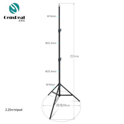 China Video Camera 2.25m Camera Tripod Phone Tripod Ring Light with Tripod Stand for sale