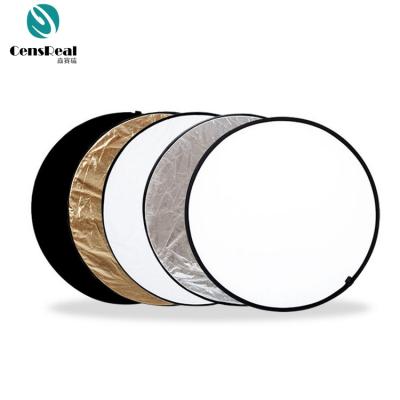 China 5 in 1 collapsible photography reflector 110cm 5 in 1 collapsible photography reflector for sale