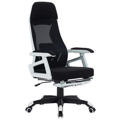 China High Back Ergonomic Executive Spinning Mesh Chair With Footrest For Office for sale