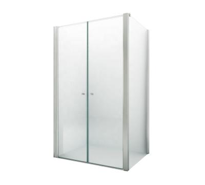 China Modern Frameless Double Pivot Opening With Panel Shower Room BL-017SP for sale