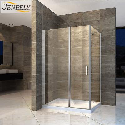 China Modern Pivot Single Shower Door With Support Bar BL-H817 for sale