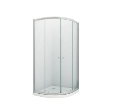 China Cheap Modern Sliver Double Sliding Door Shower Enclosure BL-S013 for sale