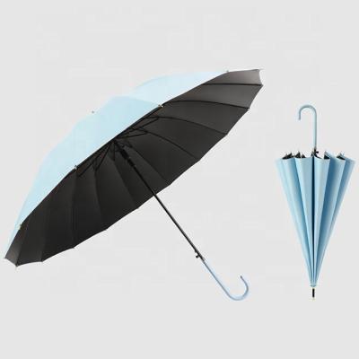 China Japanese style minimalist high quality UV protection long umbrella reinforced windproof umbrella for sale