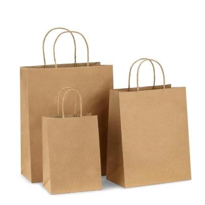 China Best selling goods recyclable using kraft paper gift bag kraft paper bag wholesale china for sale