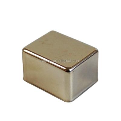 China Precision oem nickle plated brass deep drawing square box frame for sale