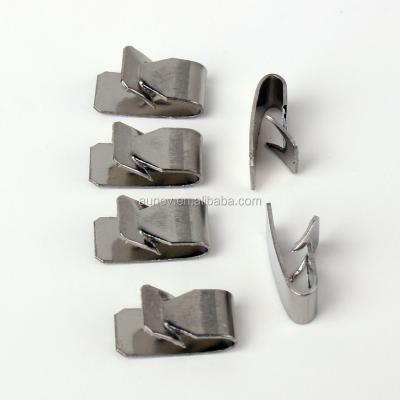 China zhejiang professional factory Stainless Steel Stamping Spring Clips for sale