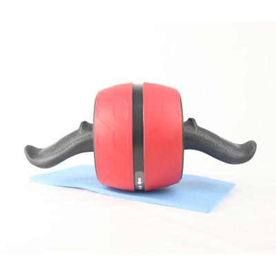 China Eco-friendly factory direct supply of home fitness equipment multifunctional automatic rebound ab wheel abdominal muscle training for sale