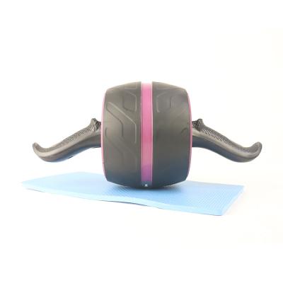 China 2021 New Design Exercise Roller Indoor Abdominal Comfortable Handle Non-slip Exercise Equipment Roller Abdominal Exerciser for sale