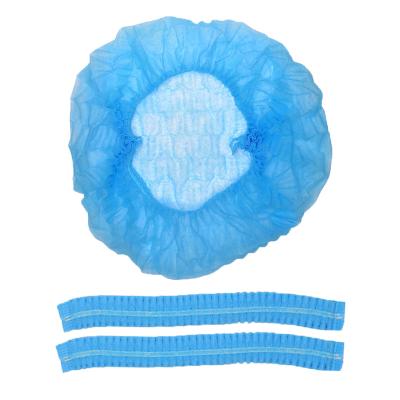 China Medical/Cleaning Patch/Daily Woven Doctor Nurse Net Buffy Surgical Hat Disposable Medical Non Hair Band Cap Head Cover Manufacturer Industry Necessities Around Crowd Cap for sale