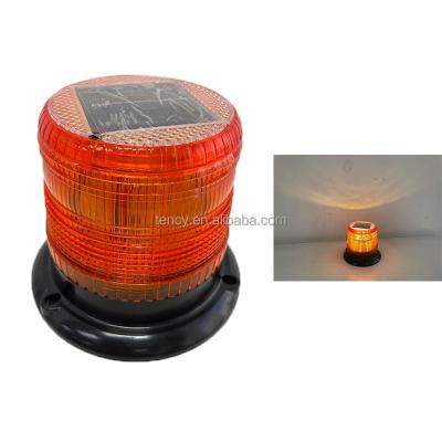 China Vehicle Traffic Light Flashing Lights Warning Solar Powered Warning Light Rechargeable Solar Lamp for sale