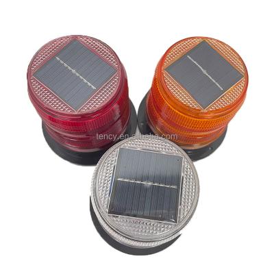 China 7h /90h Warning Flashing Lights Vehicle Solar Powered Rechargeable Traffic Light Warning Light for sale