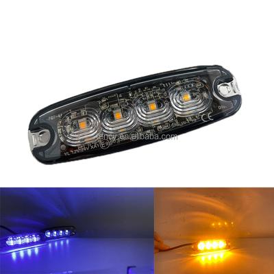 China 26 models (single color) 2021slim size flash strobe lights synchronous mode amber blue warning car light flash light for sale