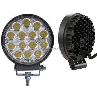 China PMMA 42W IP67 worklight LED car truck trailer work light with switch for sale