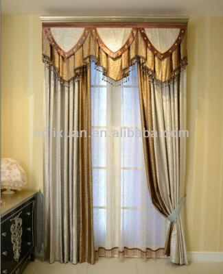 China 2013 Cool Blackout New Design Jacquard Curtain Fabric for sale