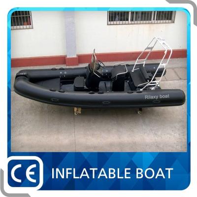 China Fishing CE Certification 5.2m Rigid Inflatable Rubber Motorboat for sale